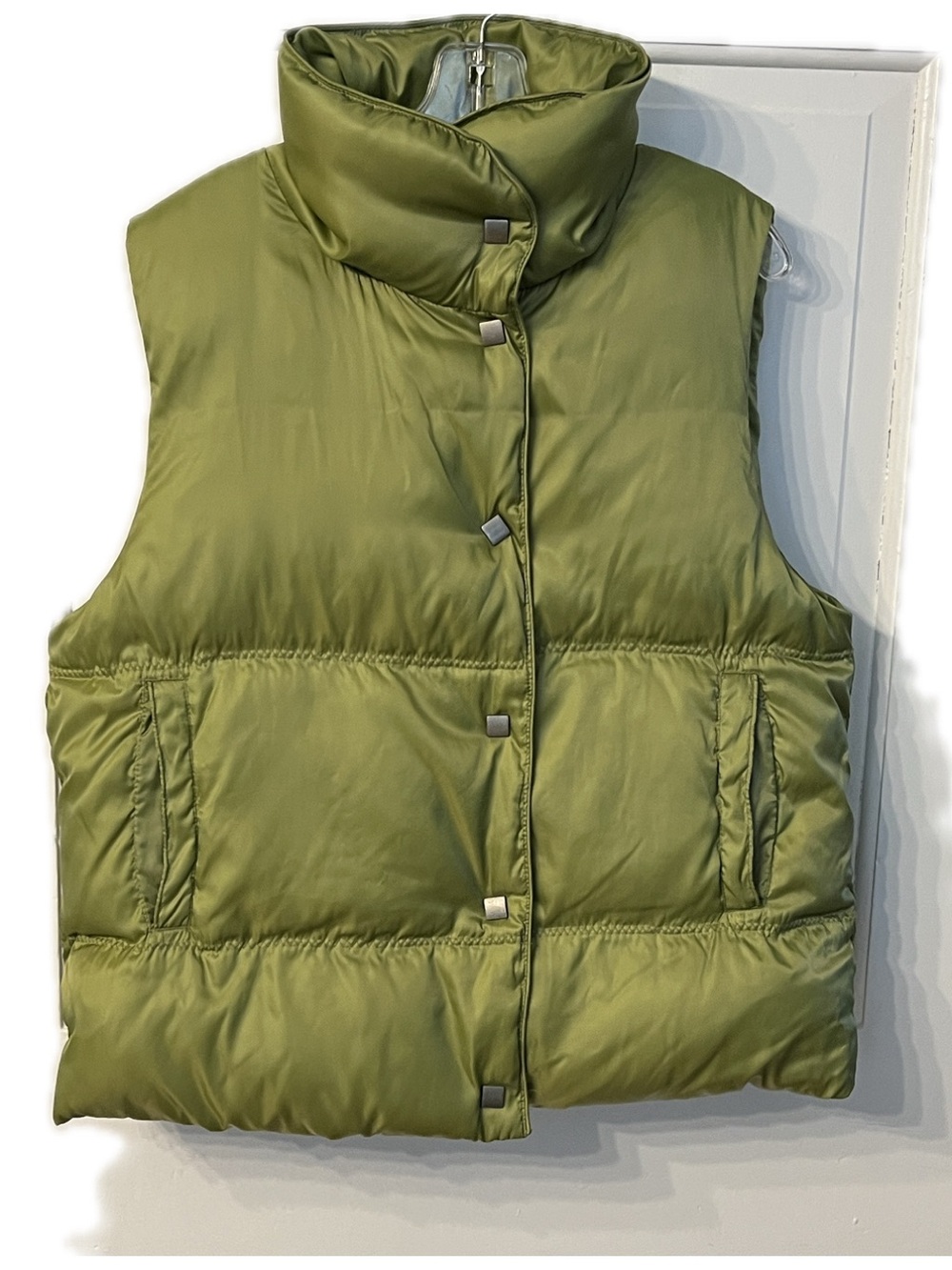 Dakini size XL Green Down Filled Puffer Vest